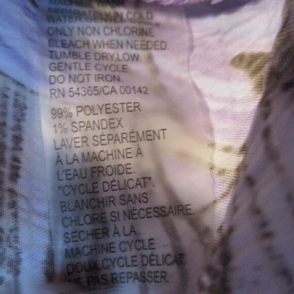 ๐ธ Vintage Floral Crinkle Blouse - Alia Petites ๐ฟ - Picture 7 of 8